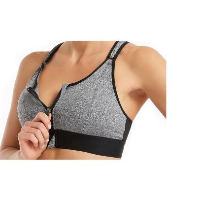 China QUICK DRY Running Gym Fitness Yoga Bra Tops Shockproof Cross Back Exercise Workout High Impact Women Crossback Sports Bra Top for sale