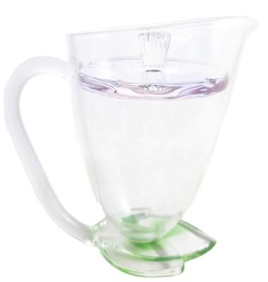 China Sustainable Custom Drink Tumbler Colored Glass Teapot for sale