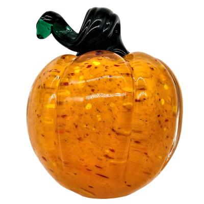 China Europe Halloween Pumpkin Glass Decoration for sale