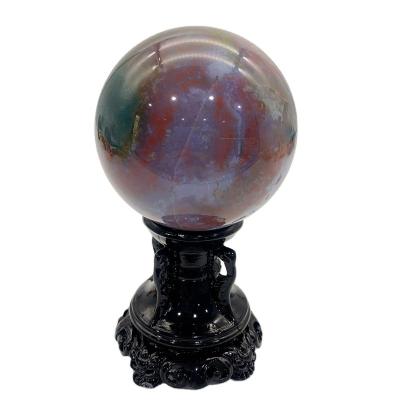 China China Good Quality Wholesale Fashionable Beauty Crystal Ball Ocean Jasper Sphere For Home Decoration And Natural Lucky for sale