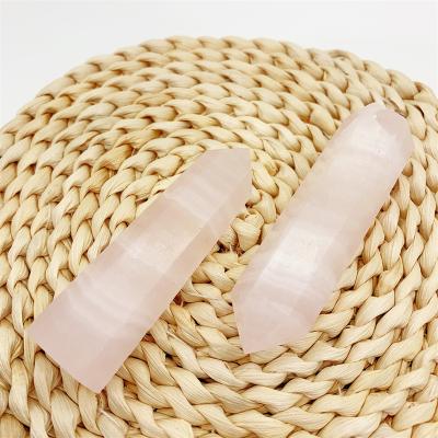 China China tending good quality special wholesale design natural calcite pink point for home decoration for sale