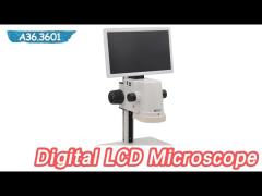 Real Time Mobile Digital LCD Microscope USB 1080p Stereo Electron Measurement