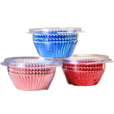 China Pack 100pcs Disposable Easy Clean Non-Stick Muffin Cups BPA Free Cupcake Liners Baking Cups for sale