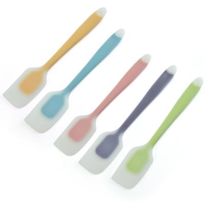 China Small Kitchen Accessories Silicone Butter Spatula Silicone Cake Spatula Premium Translucent Unique Home Viable Tool for sale