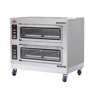 China HENGLIAN PL-4CS Bakery Machine Two Decks Commercial Oven Brand Commercial Supply Electric Baking Oven for sale