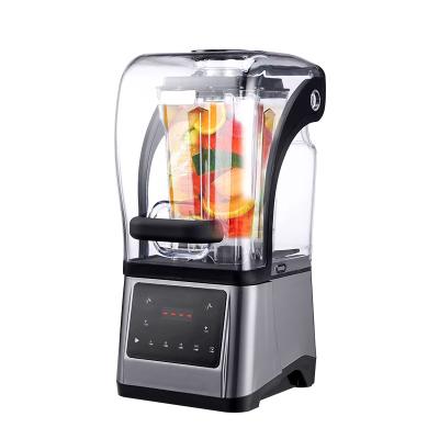 China Multifunctional factory direct sales 1.6L 2L 2.5L high speed heavy duty commercial blender with sound cover for sale