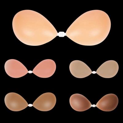 China Professional Underwear Lift Up Adhesive Tape Bra Invisibility Sexy Decorative Nipple Cover For Wholesales for sale