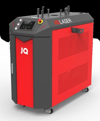 China Metal Stainless Steel Laser Welder Best Price HCB Laser Cleaning Machine For Metal Surface Rust Removal 1500W High Power Derusting for sale