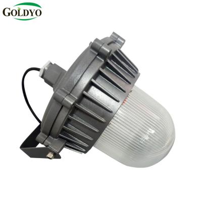 China GOLDYO Warehouse Light Fixture Waterproof Tti Proof LED Platform Light Anti Glare Explosion Proof Outdoor Lights for sale