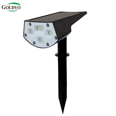 China GOLDYO Solar Garden Light IP65 Waterproof Flood Lights Led Lawn Light for sale