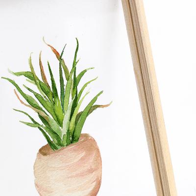 China Modern Tropical Plant Wall Transparent Painting Decoration for sale