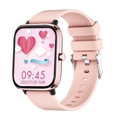 China Touch Screen Mode 1.69 Inch AI Body Temperature Voice Assistant Smartwatch BT Call Music Heart Rate Monitor T45s Smart Watch for sale