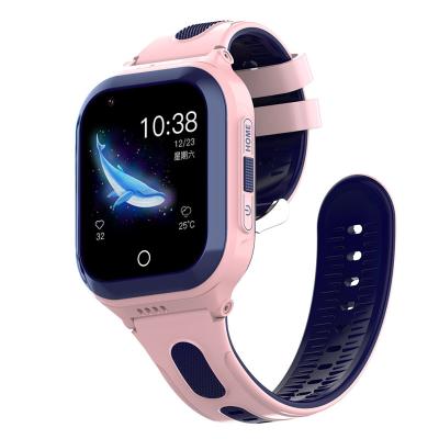 China Wifi 2022 Best Sale Anti-kidnapping Support Touch Screen 4G Gps+Wifi+Lbs Smart Tracker Cartoon Baby Df70 Kids Watch for sale