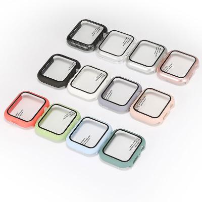 China Smart Watch 7 Ultra-thin Hard Case Series 6 Case 38mm-45mm PC Smart Watch Protective Cover for sale