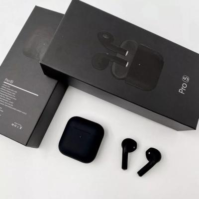 China Hot Selling True Radio Portable Mini Earphones Black Air Pro Handsfree Stereo 5 Earbuds Tws pro 5 for sale