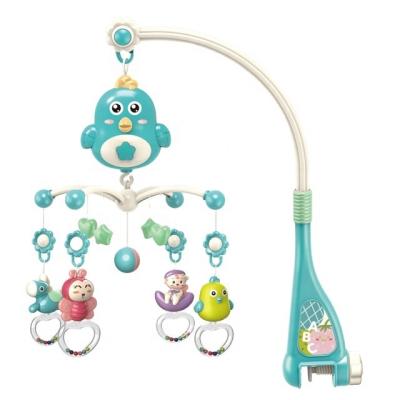 China Non-Toxic Infant Toy Hanging Rotating Bed Bell Decoration with Projection and Night Light for 0-24 Months Newborns for sale