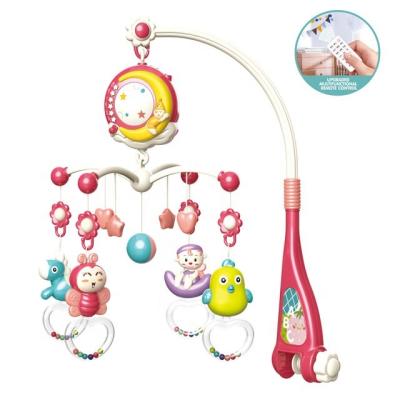 China Non-Toxic Baby Crib Musical Mobile, Infant Bed Bell Toy Hanging Rotating Bell with Dual Function Melodies for sale