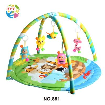 China Non-Toxic Round Cotton Kids Play Mat Colorful Baby Creeping Crawling Mat Blanket For Kids Gift for sale