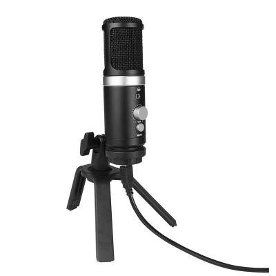 China Professional Handheld Microphone Supplier Factory Price Metal Voice Studio Recording Usb Condenser Microphones for sale