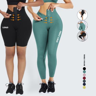 China New Breathable Abdomen Elastic Fitness Pants 2021 Autumn Yoga Leggings Women Fashion Corset High And Hip Waist for sale