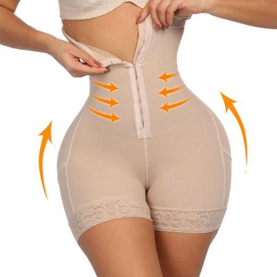 China 2020 Antibacterial OEM High Waist Slimming Tummy Control Body Shaper Shapewear Butt Lifter Plus Size Underwear Panties for sale