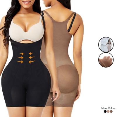 China Dropshipping Openbust Tummy Control Fitness Seamless Sexy Shapewear Full Body Shaper Butt Lifter Panties for sale