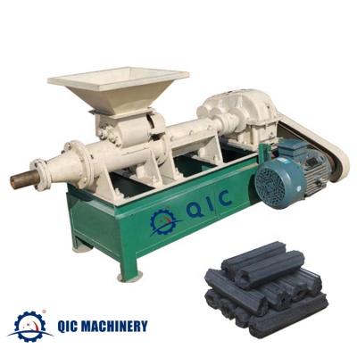 China QIC Group Easy Operate Charcoal Briquette Extruder Machine Factory Price Charcoal Rod Briquette Shaping Machine en venta