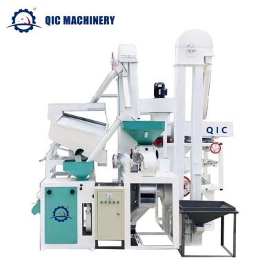 China Complete Set Rice Mill Machine QIC Group  1 Ton Per Hour  Mill Machinery en venta