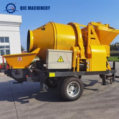 China Building Construction Small Diesel Electric Concrete Mixer Pump Price For Sale for sale