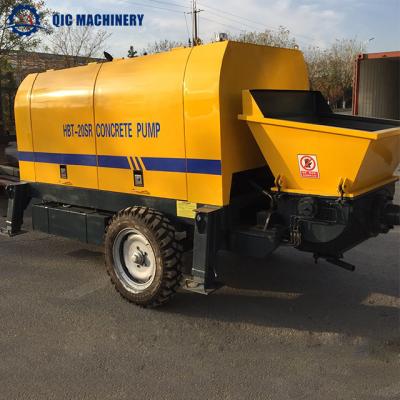 China Diesel Mobile 	Electric Concrete Machine Hbts40r Trailer Concrete Pump Machine for sale