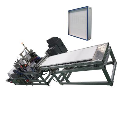 China Factory Mini Hepa Filter Pleating Machine for sale