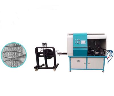 China Heavy Duty Energy Supply Pipe Air Filter Expanded Metal Spiral Tube Making Machine Diamond Mesh Rolling Machine for sale