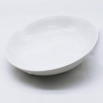 China European Disposable Hot White High-grade Creative Simple Household Sale Ceramic Stoneware Dish for sale