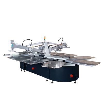 China Automatic Printing T Shirt Maker Price Professional Shirt Oval Screen Printing Machine for sale