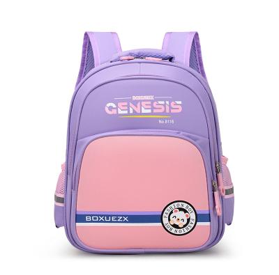 China FWS 2022 new design logo color combination waterproof accepted kids schoolbag back to school backpack china school bags for sale