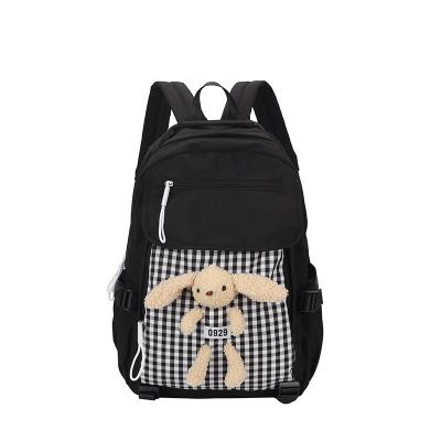 China 2023 New Waterproof Fashionable Casual School Bags Backpack Cute Plush Hanging Toys for Boys and Girls for sale