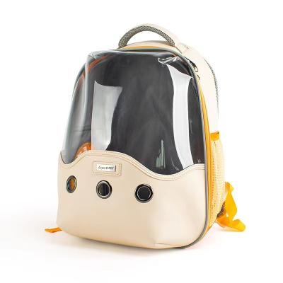 China Wholesale Viable Large Capacity Backpack Translucent Portable Breathable Space Capsule Factory Price Cat Bag Pet Bag Outdoor for sale