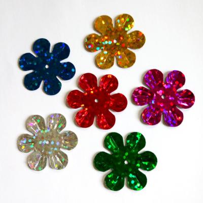 China Environmental 20G PVC Glitter Mix Color Petal Shape Sequins For Party Decoration Environmental PVC Petal Confetti for sale