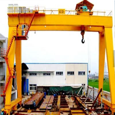 China Heavy duty lifting equipment double girder gantry crane 50 ton Heavy Duty Electric Double Girder Gantry Crane for sale