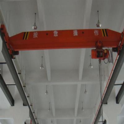 China 10 Ton Single Girder Overhead Cranes For Factories Workshop Material Stocks for sale