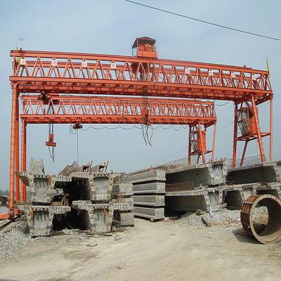 China Industrial Double Girder Gantry Crane 30 Ton 20 Ton General for shipbuilding for sale