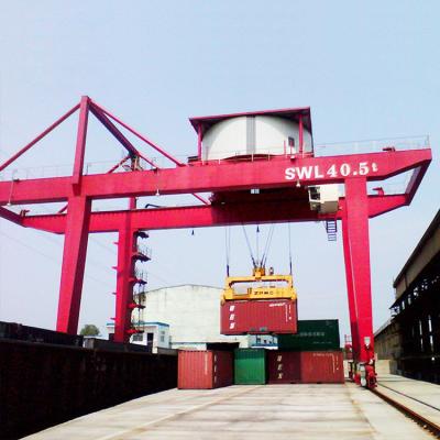 China RMG Container Gantry Crane / Piling Sea Port Harbour Shipping Container Crane for sale