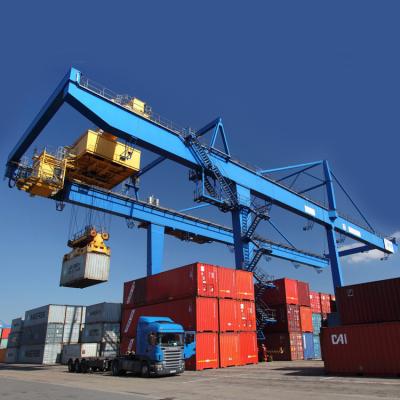 China Cargo Seaport Container Gantry Crane  / 45T Rubber Tyred Gantry Crane for sale