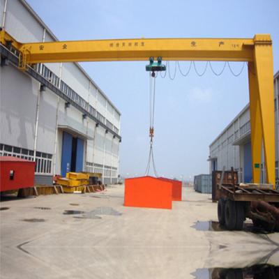 China Half Gantry Crane 5T 10T 20T High Performance 380V 50hz 107.6KN Wheel Load for sale