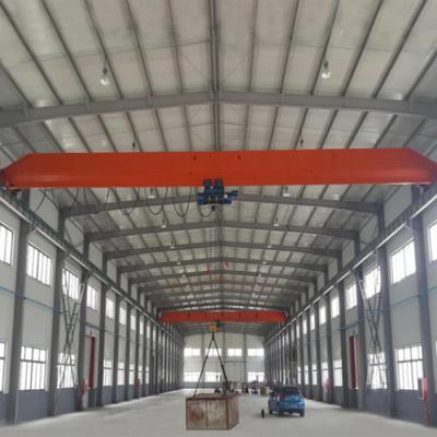 China 10 Ton Single Beam Overhead Crane Max Lifting Height 30m Electric Motors Driving for sale