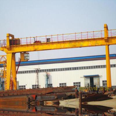 China Industrial Double Girder Gantry Crane / 25t Mobile Overhead Gantry Crane for sale