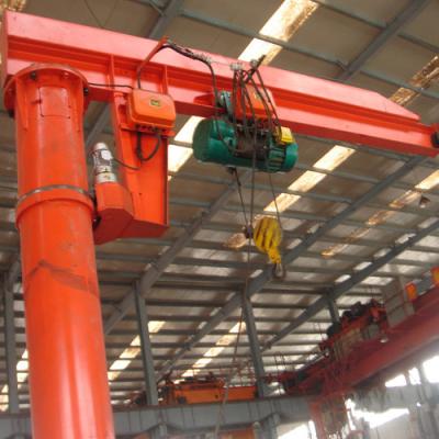 China 360 Degree Rotating Floor Mounted Jib Crane , Long Life Column Console Crane for sale