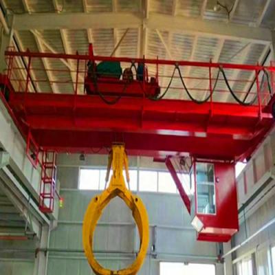 China QZ Type Workshop Garbage Grab Overhead Bridge Crane For 1 Years Warranty for sale