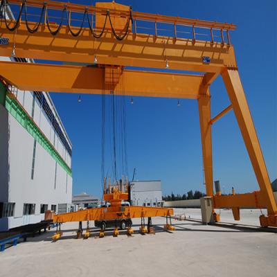 China Van de de Balk Semi Brug van Ce/GOST Enige de Kraan Openlucht Mobiele Op rails gemonteerd Te koop