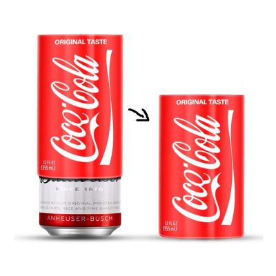 China Insulated Beer Can Covers, Silicone One Beer Sleeve Wraps Beverage Skin That Look Like Soda, 12FL Ounce 355ml for sale